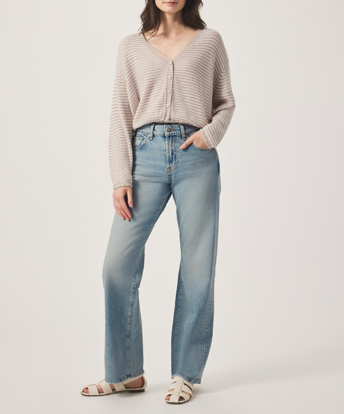 Bri Striped Cardigan