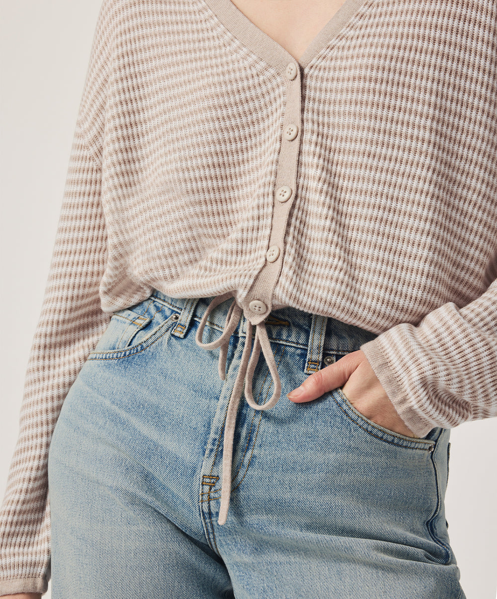 Bri Striped Cardigan