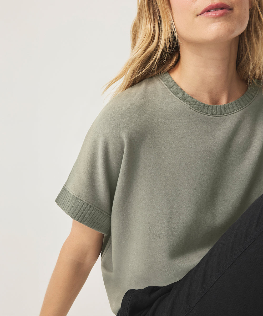 Supersoft Short Sleeve Sweatshirt