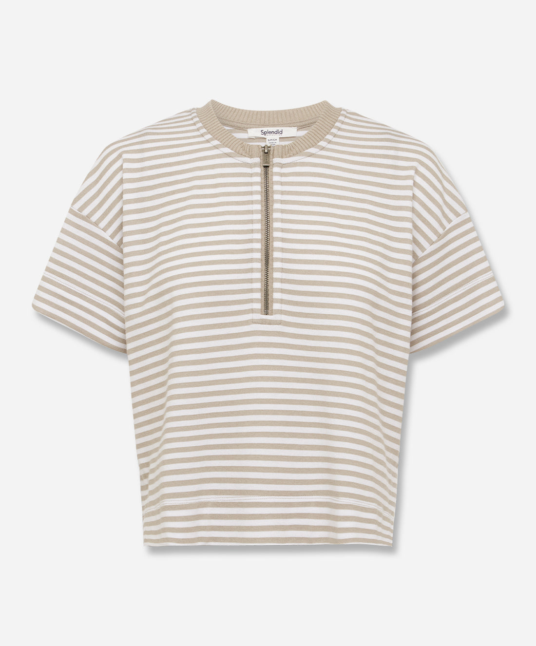 Brooke Short Sleeve Stripe Top