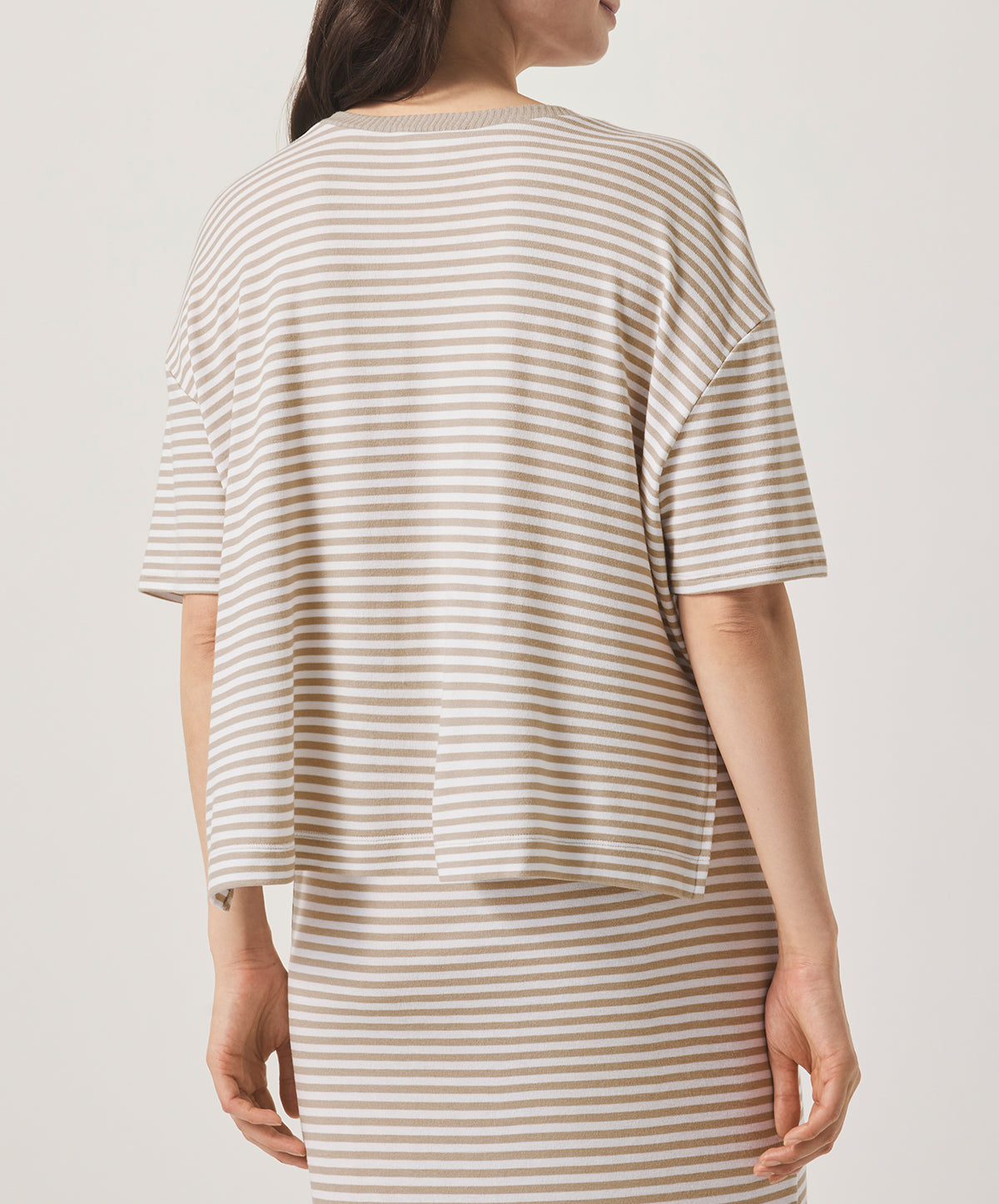 Brooke Short Sleeve Stripe Top