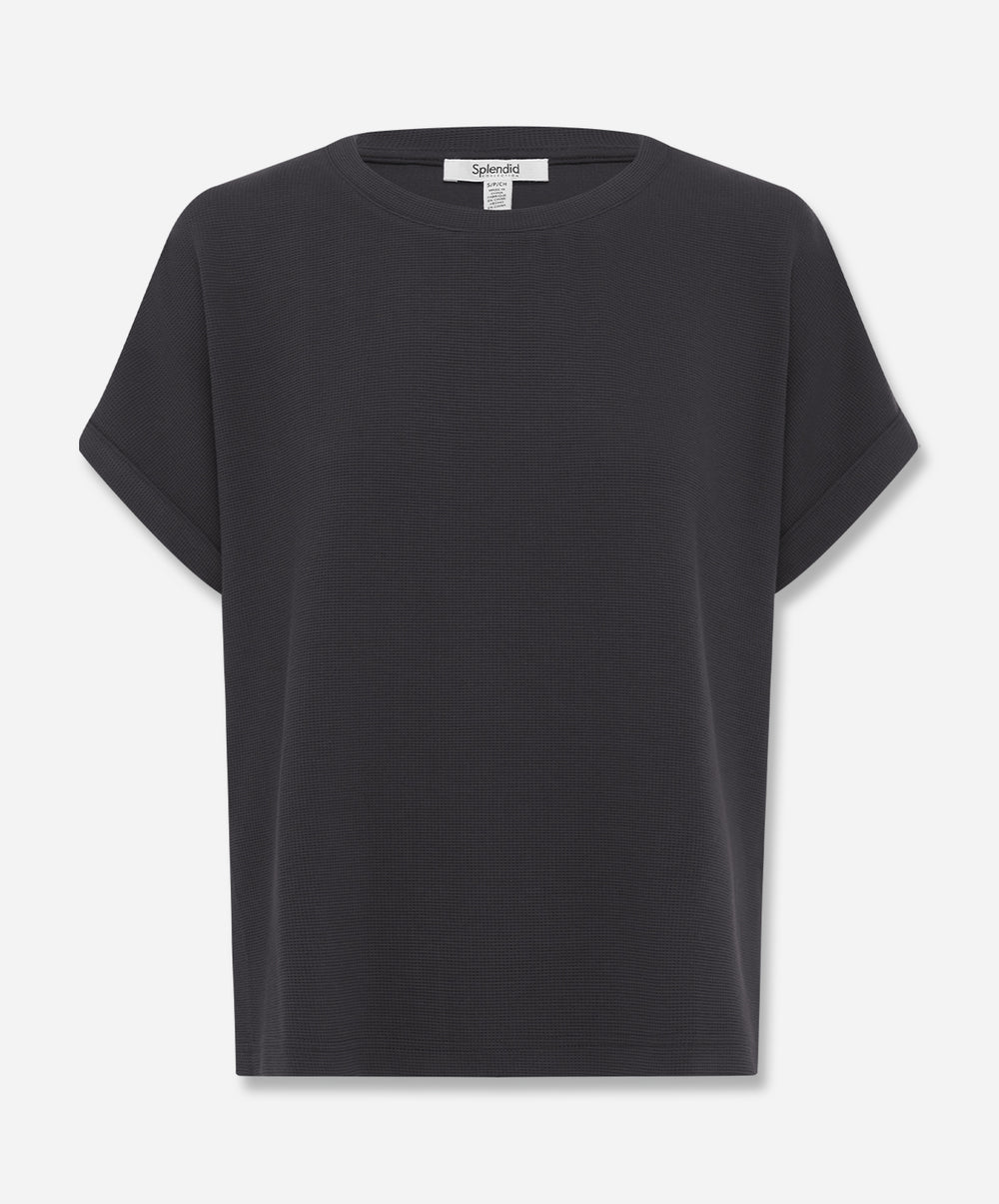Waffle Scuba Short Sleeve Sweatshirt