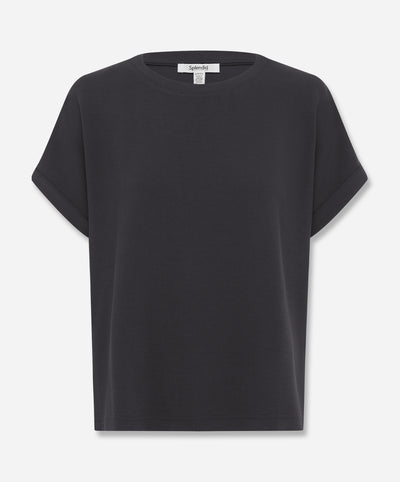 Waffle Scuba Short Sleeve Sweatshirt