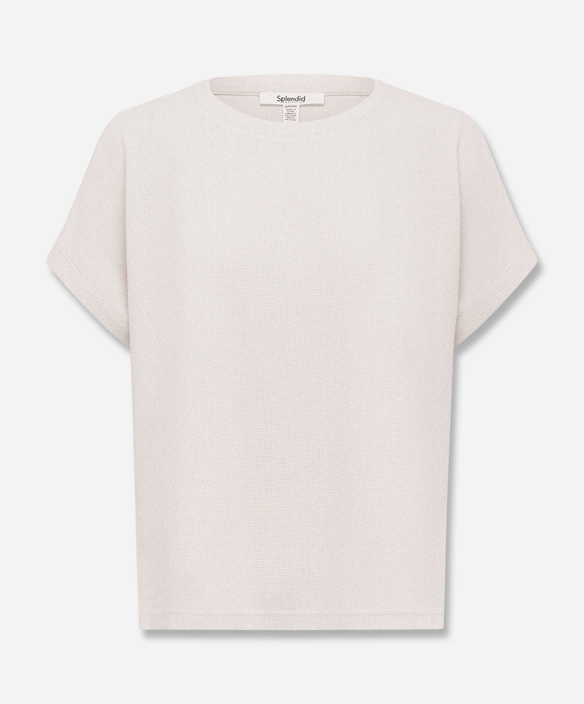 Waffle Scuba Short Sleeve Sweatshirt