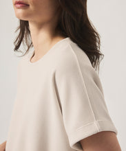Load image into Gallery viewer, Waffle Scuba Short Sleeve Sweatshirt