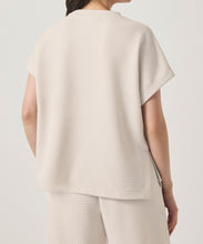Load image into Gallery viewer, Waffle Scuba Short Sleeve Sweatshirt