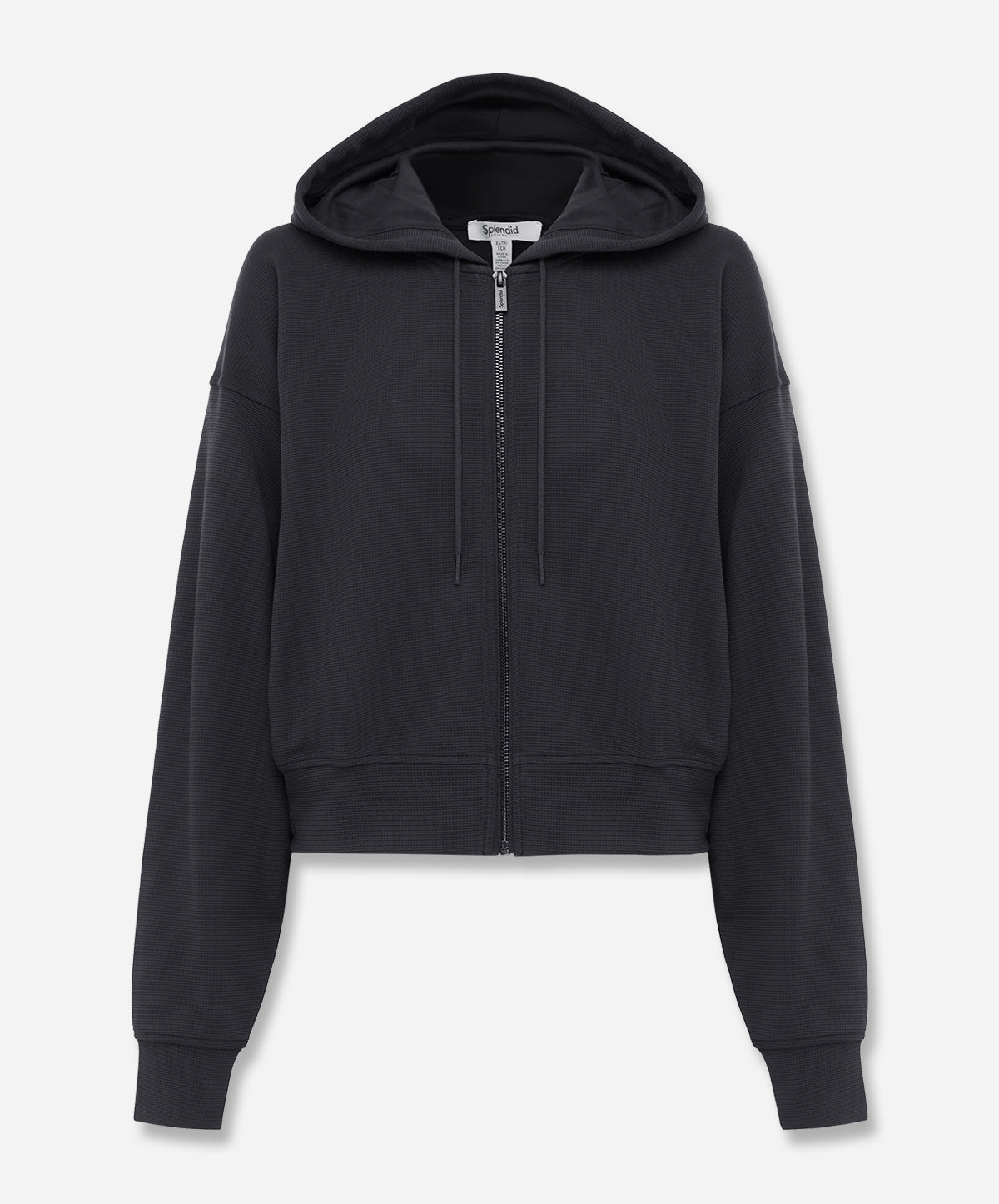 Waffle Scuba Zip-Up Pullover