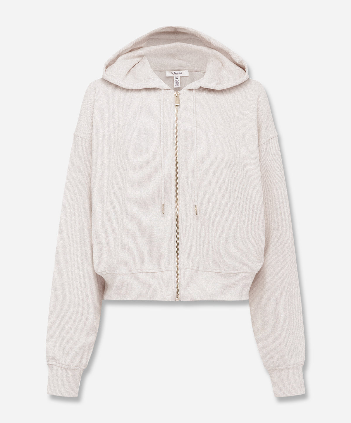 Waffle Scuba Zip-Up Pullover