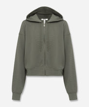 Load image into Gallery viewer, Waffle Scuba Zip-Up Pullover