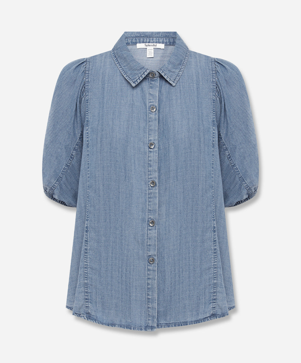 Violet Indigo Blouse