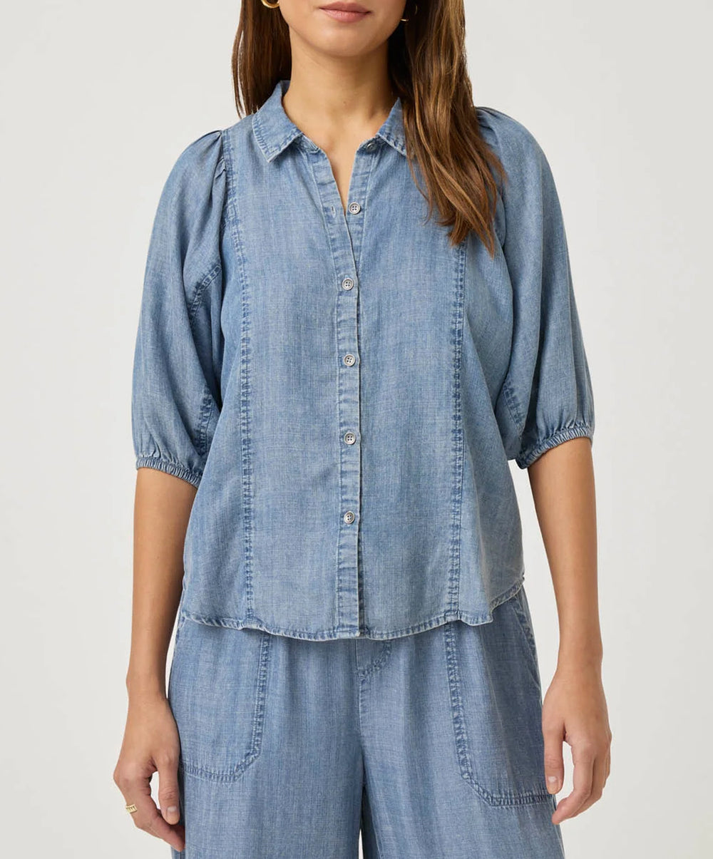 Violet Indigo Blouse