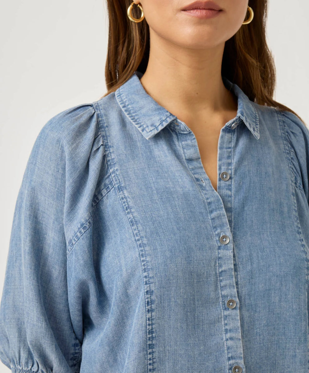 Violet Indigo Blouse