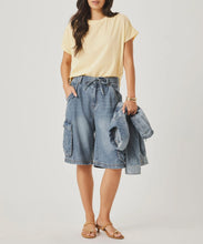 Load image into Gallery viewer, Lounge Denim Cargo Short