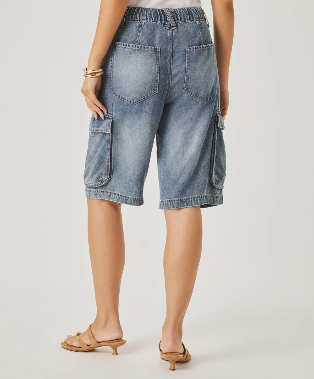 Lounge Denim Cargo Short