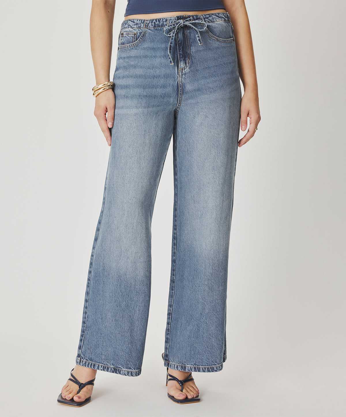 Lounge Denim Crop Pant