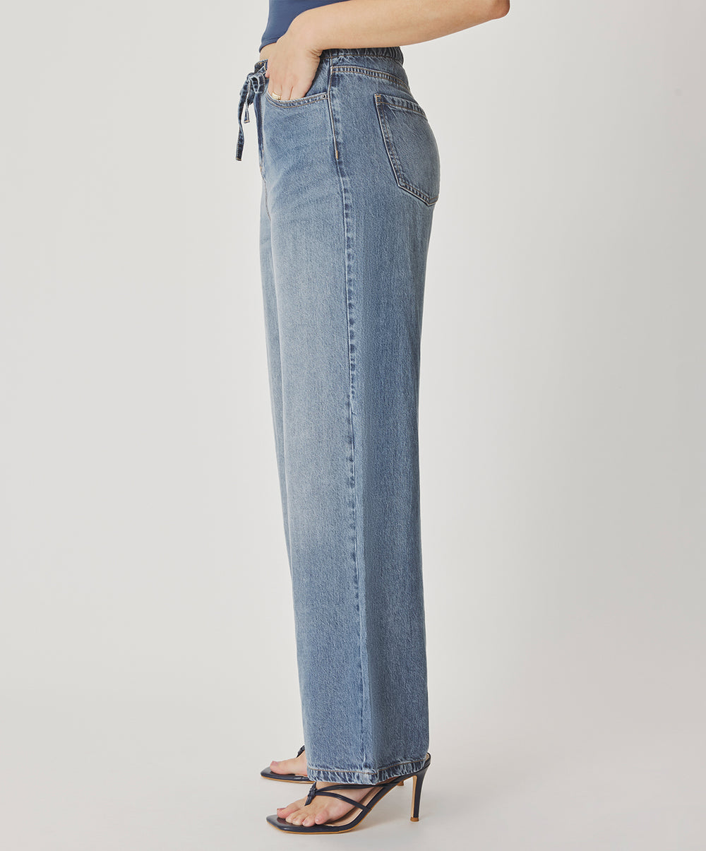 Lounge Denim Crop Pant