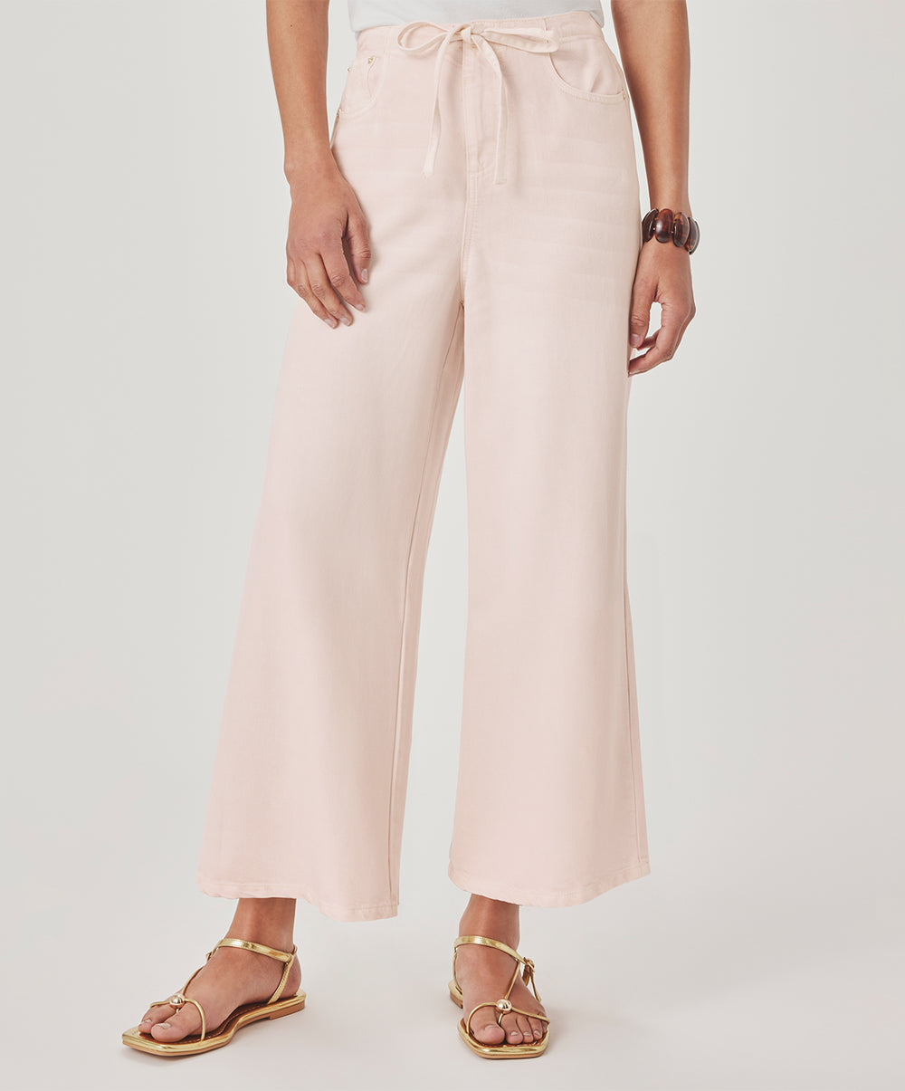 Lounge Denim Crop Pant