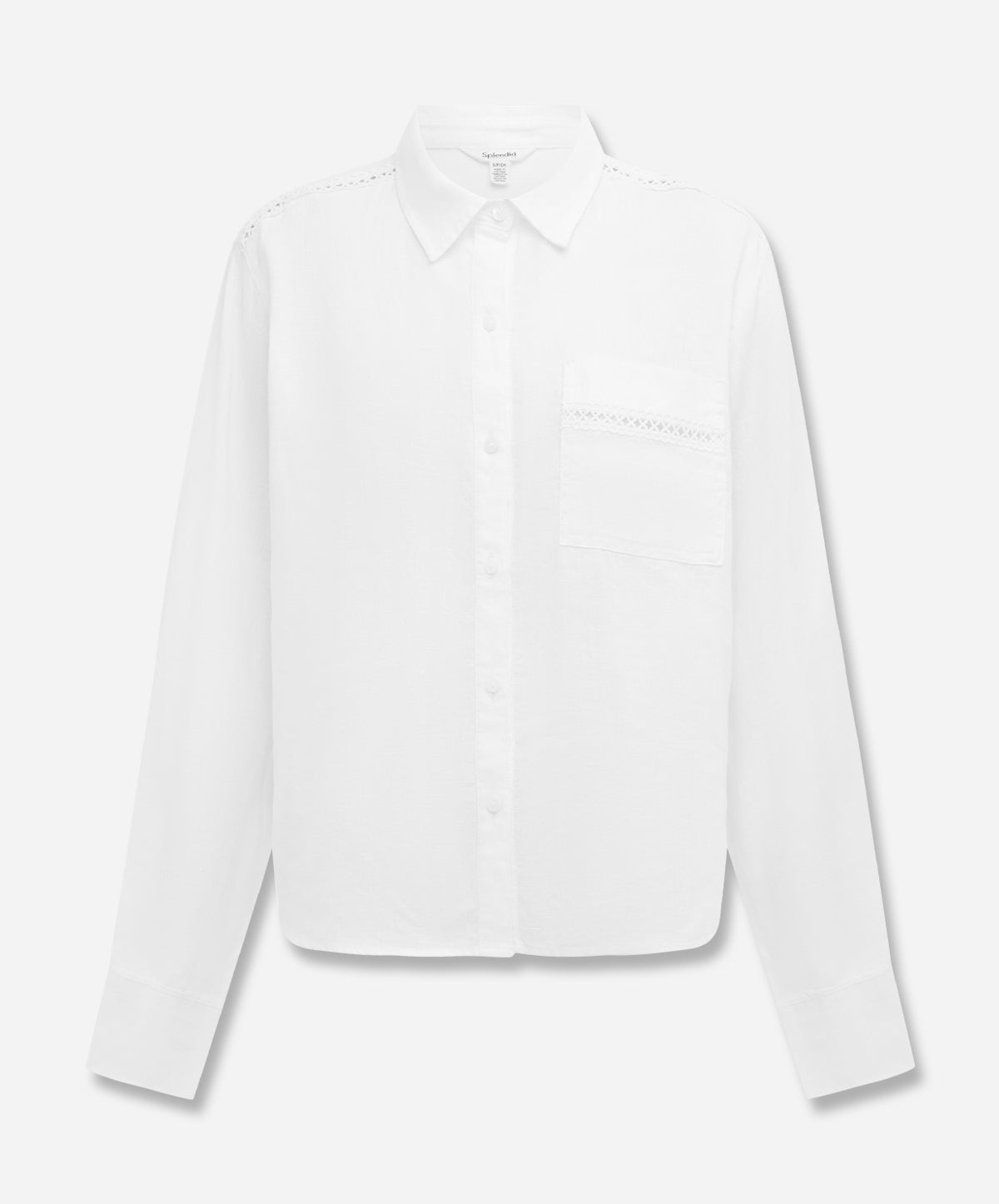 Stella Linen Trim Button Down