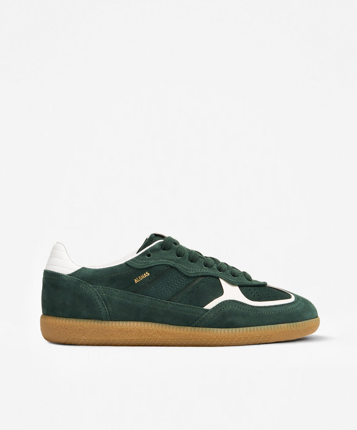 Tb.490 Rife Forest Green Leather Sneakers