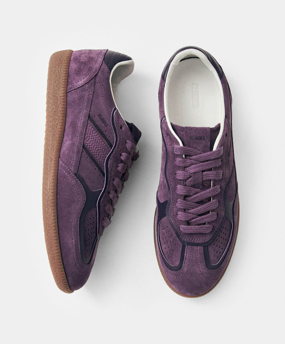 Tb.490 Rife Lilac Leather Sneakers