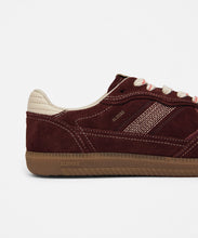 Load image into Gallery viewer, Tb.490 Rife Burgundy Cream Leather Sneakers