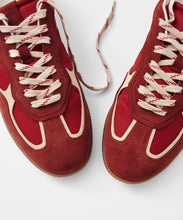 Load image into Gallery viewer, Tb.490 Rife Sheen Red Leather Sneakers