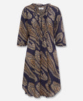 Navy Paisley