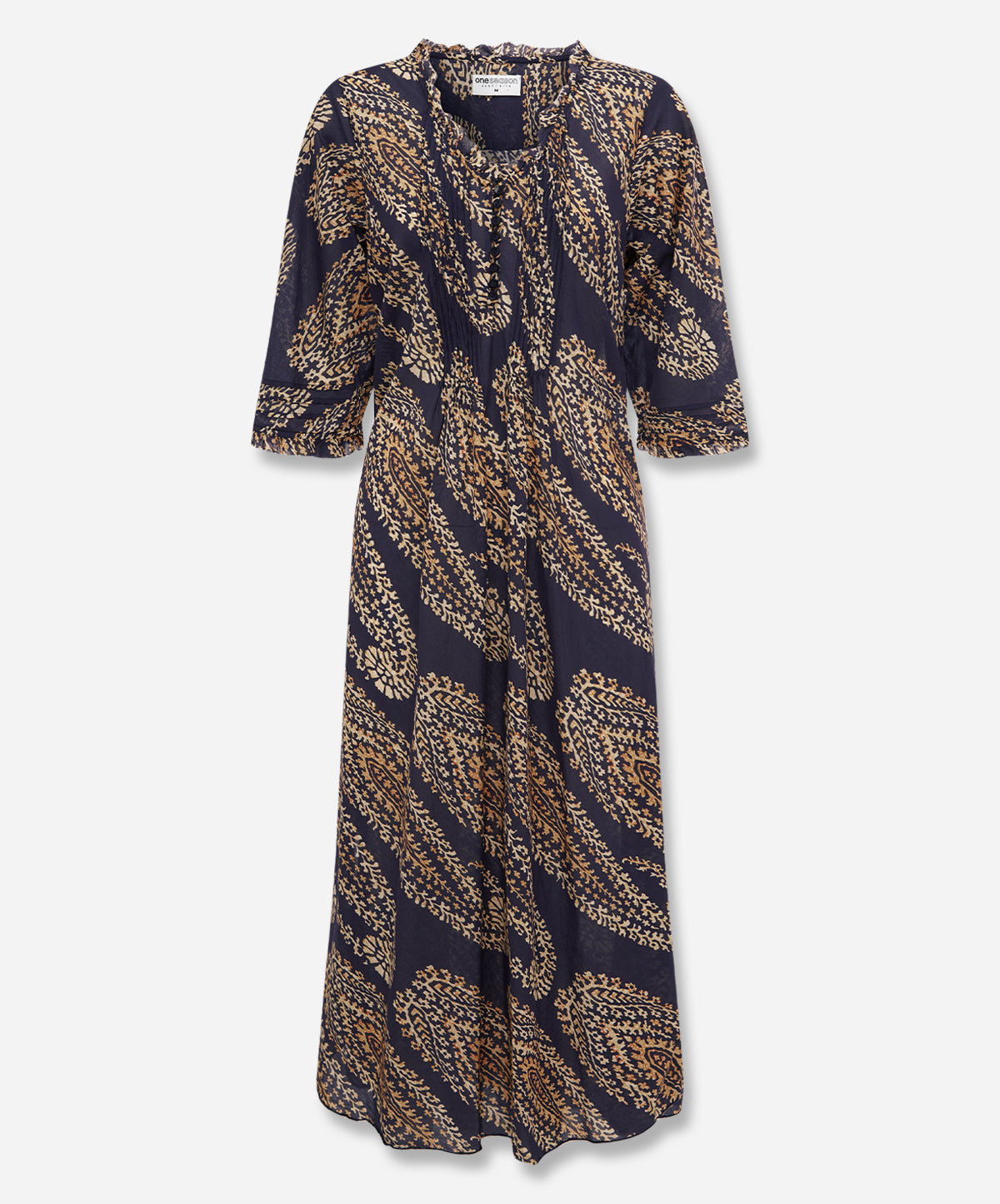 Provence Long Poppy Dress