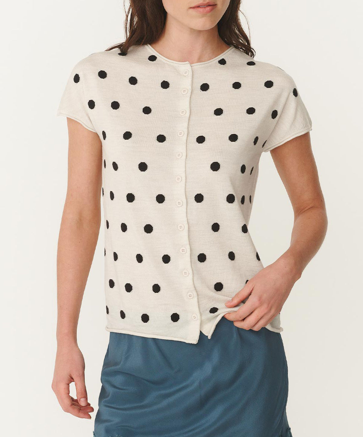Sandra Merino Knit Top