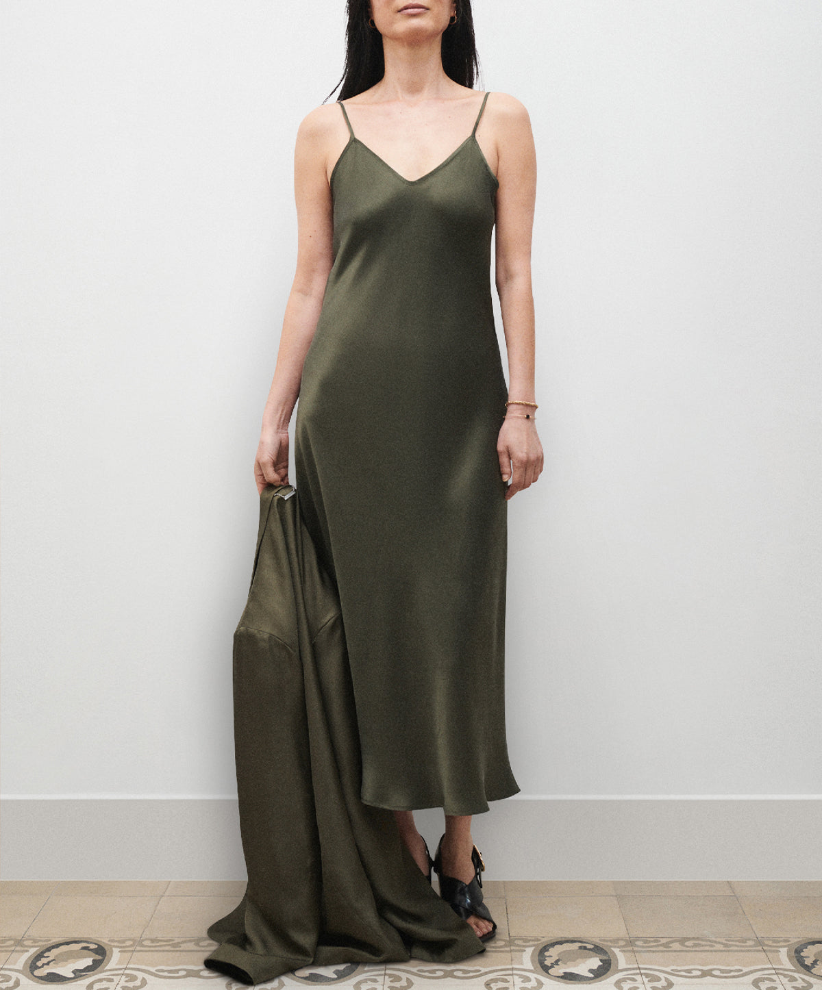 silk dress 90s 90s Slip Dress