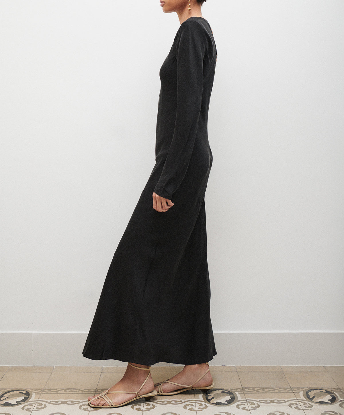 Full Sleeve Bias Dress