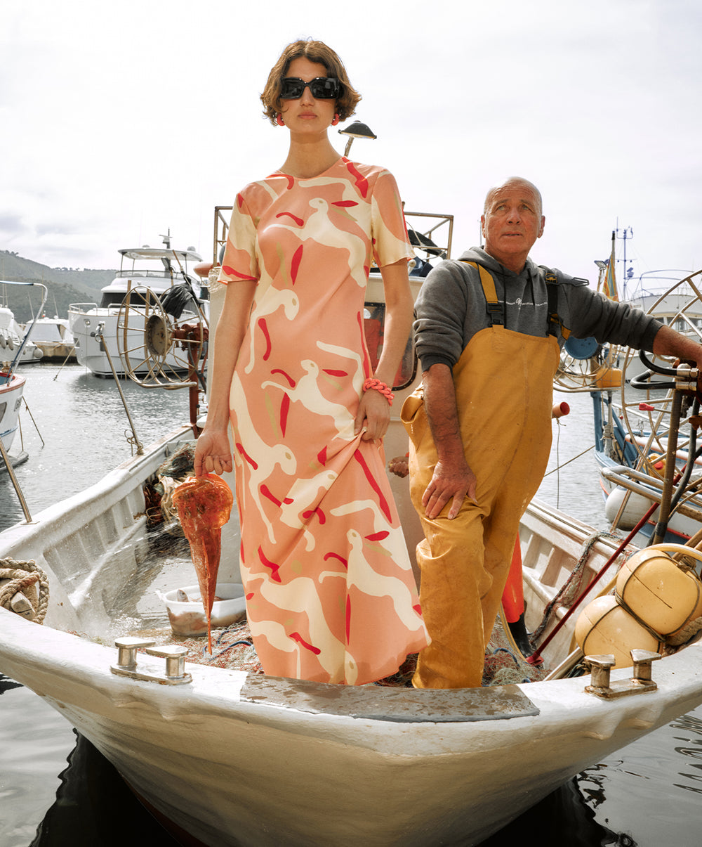 silk laundry short sleeve bias dress Short Sleeve Bias Dress