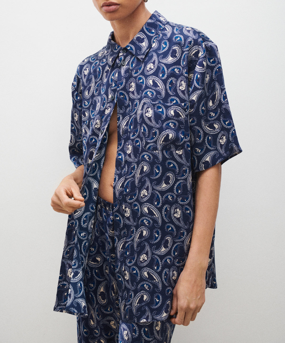 Short Sleeve Boyfriend Shirt