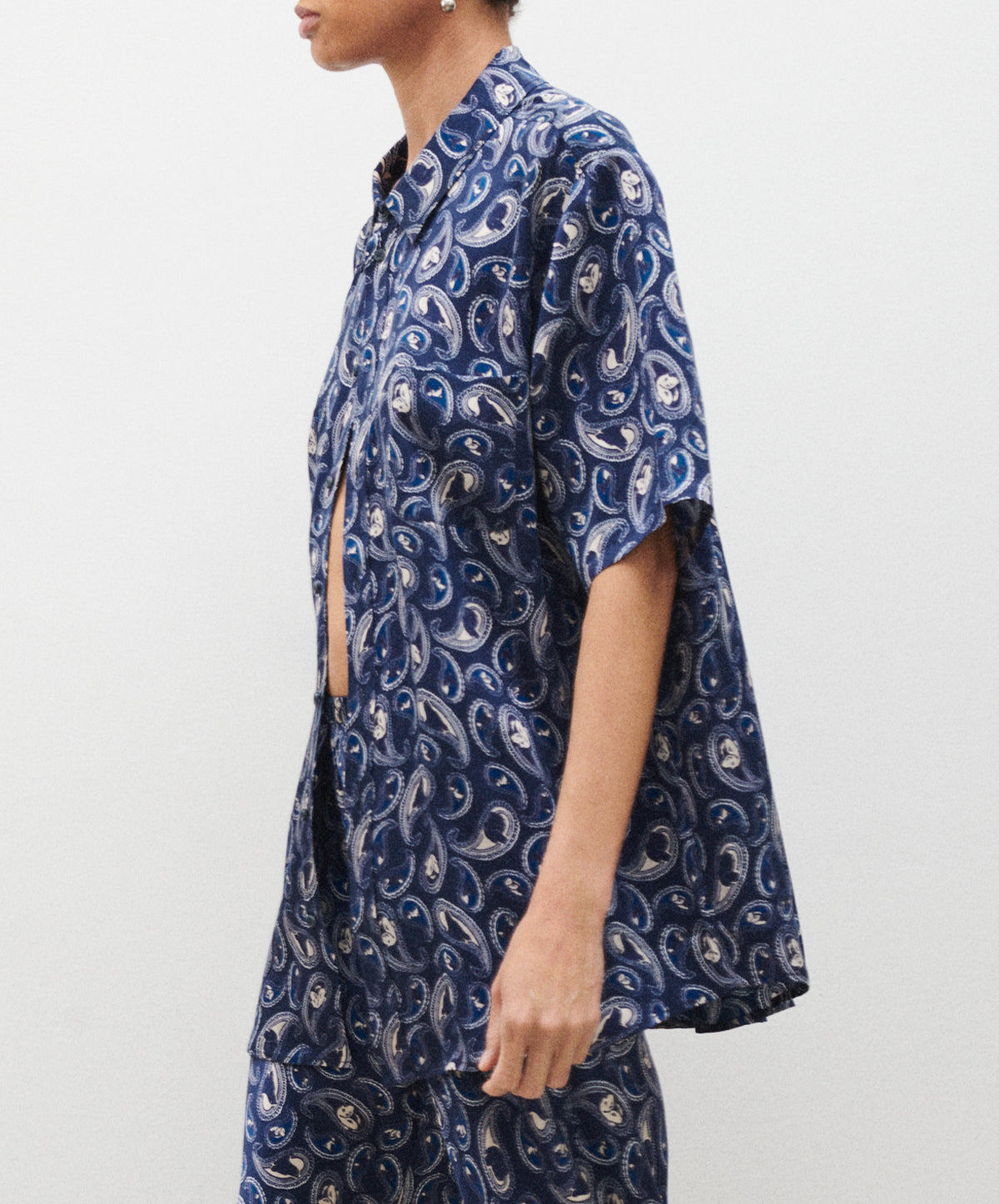 Short Sleeve Boyfriend Shirt