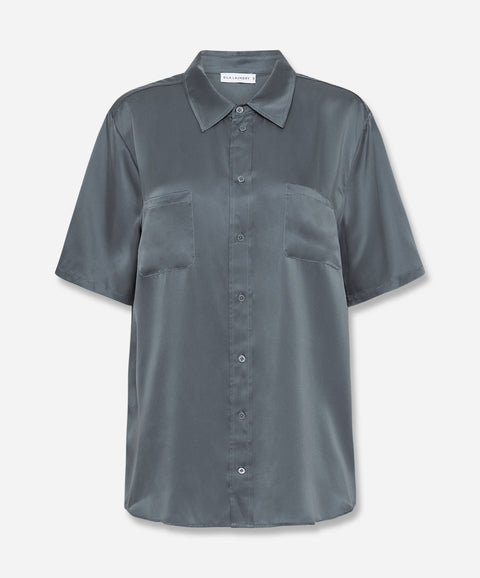 Short Sleeve Boyfriend Shirt