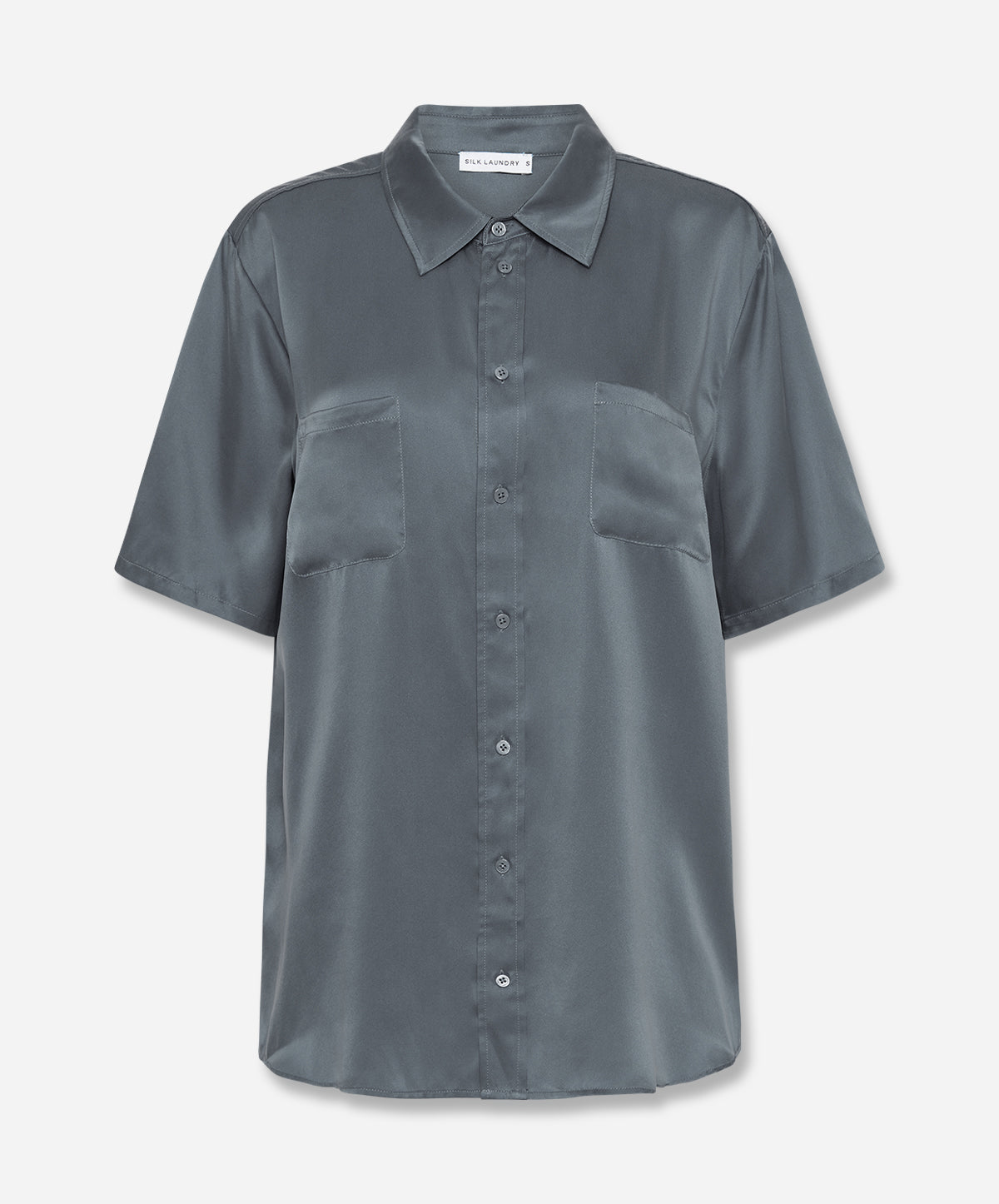 Short Sleeve Boyfriend Shirt | The Forme