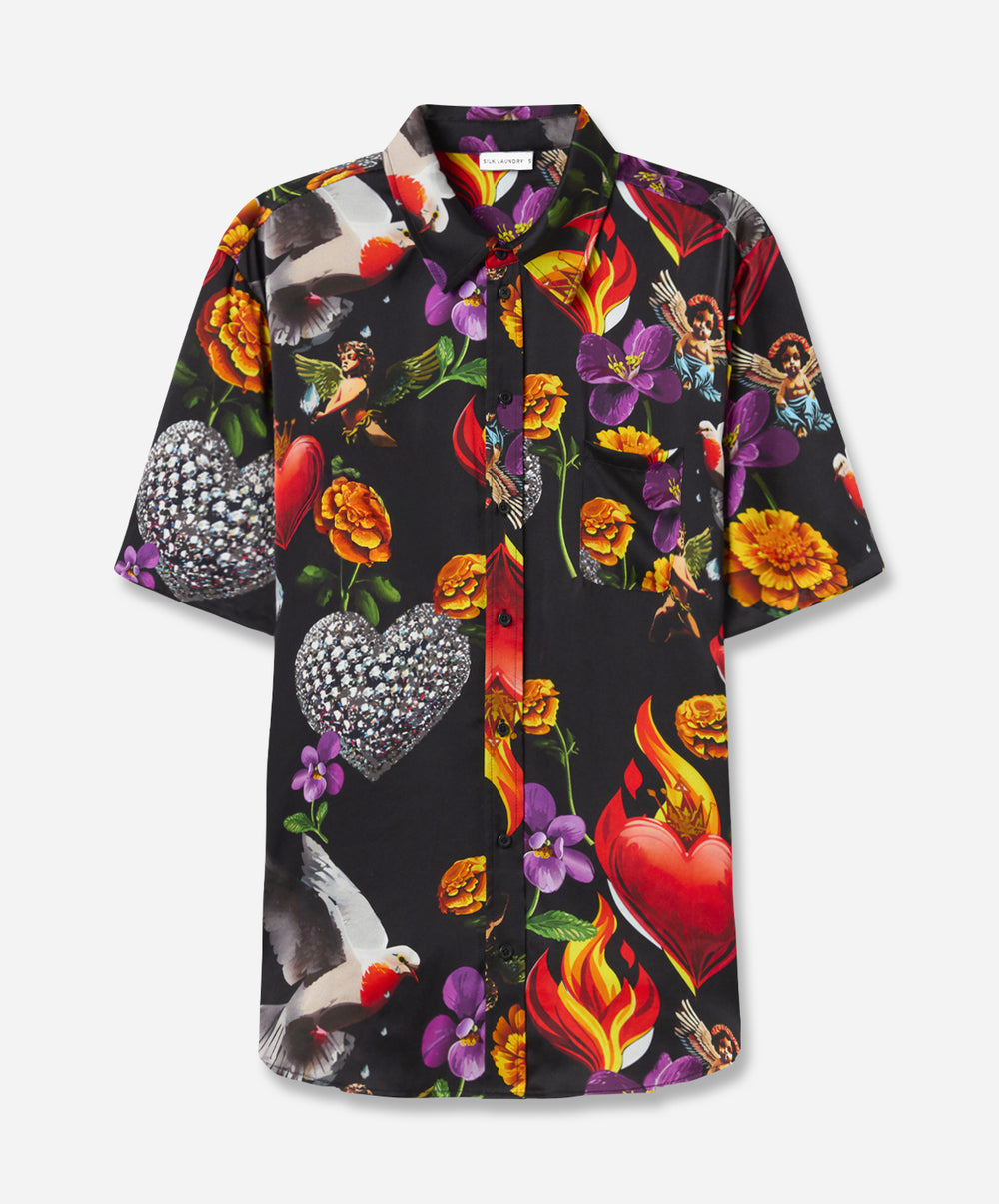 Short Sleeve Boyfriend Shirt 2.0