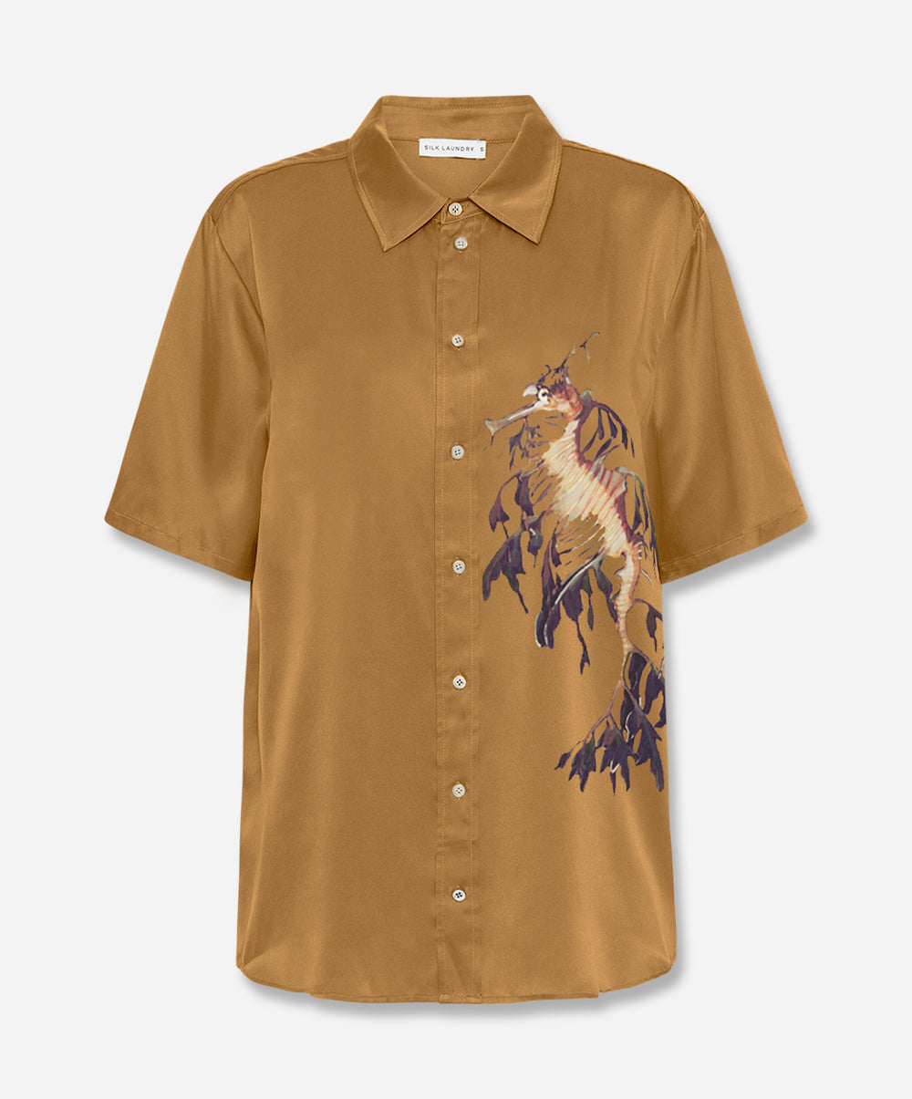 Short Sleeve Boyfriend Shirt 2.0