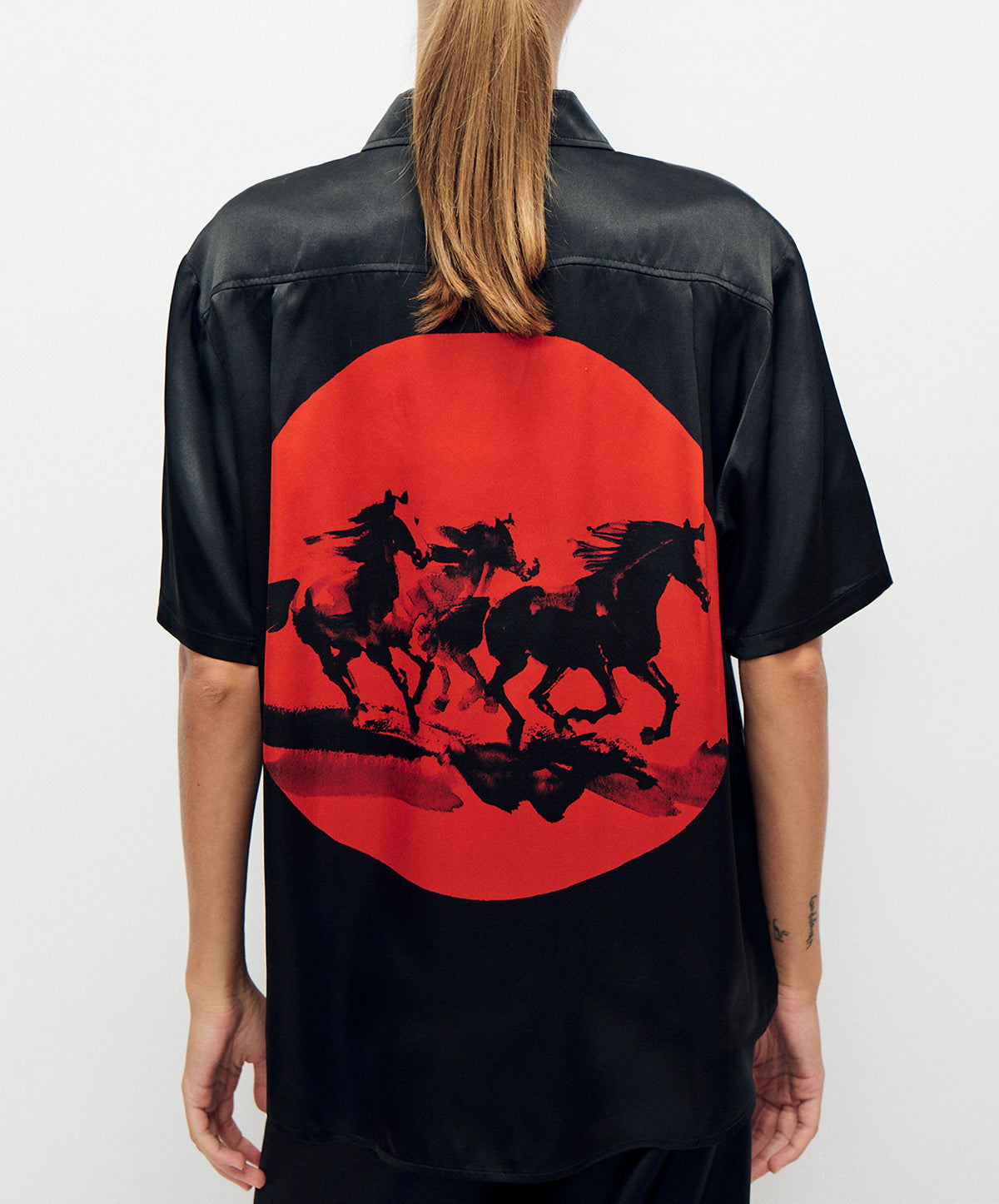 Short Sleeve Boyfriend Shirt