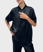 Load image into Gallery viewer, Short Sleeve Boyfriend Shirt