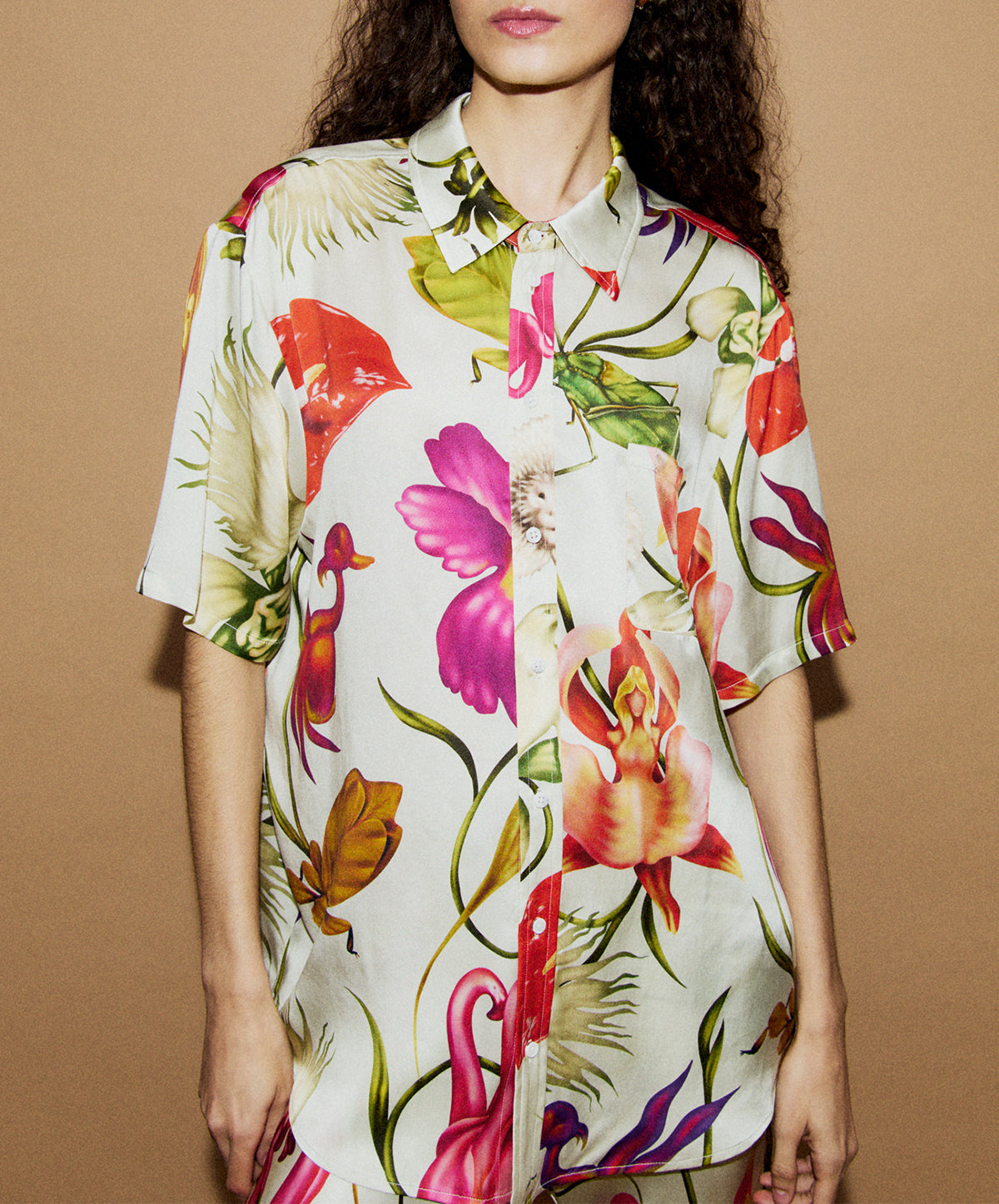 Short Sleeve Boyfriend Shirt