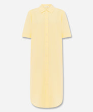 Load image into Gallery viewer, Short Sleeve Boyfriend Shirt Dress
