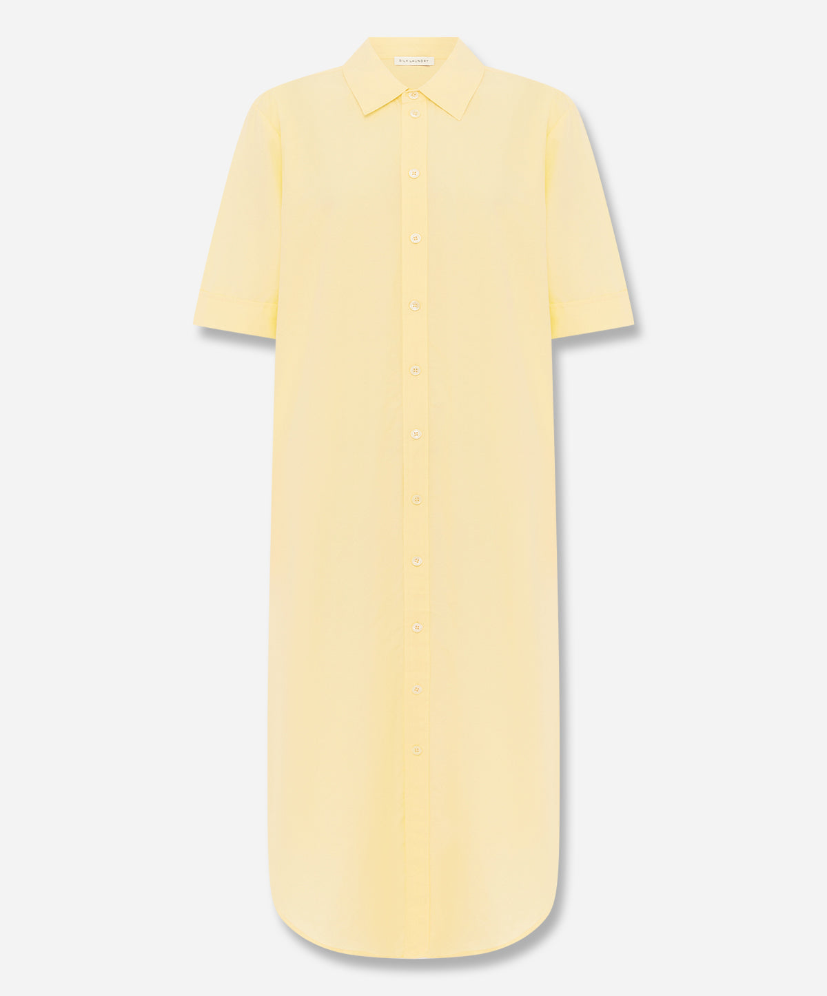 Short Sleeve Boyfriend Shirt Dress