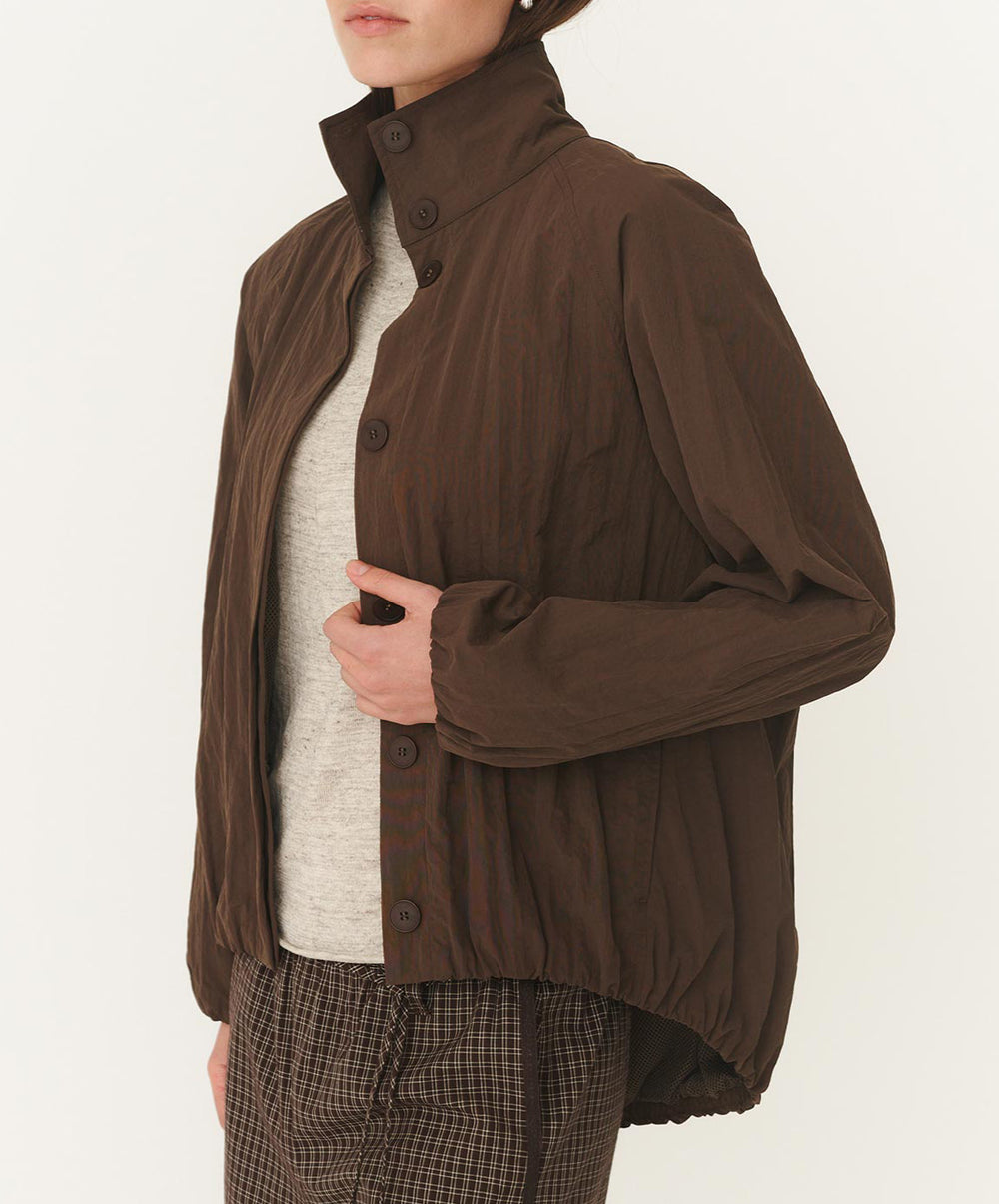 Soren Funnel Neck Bomber Jacket
