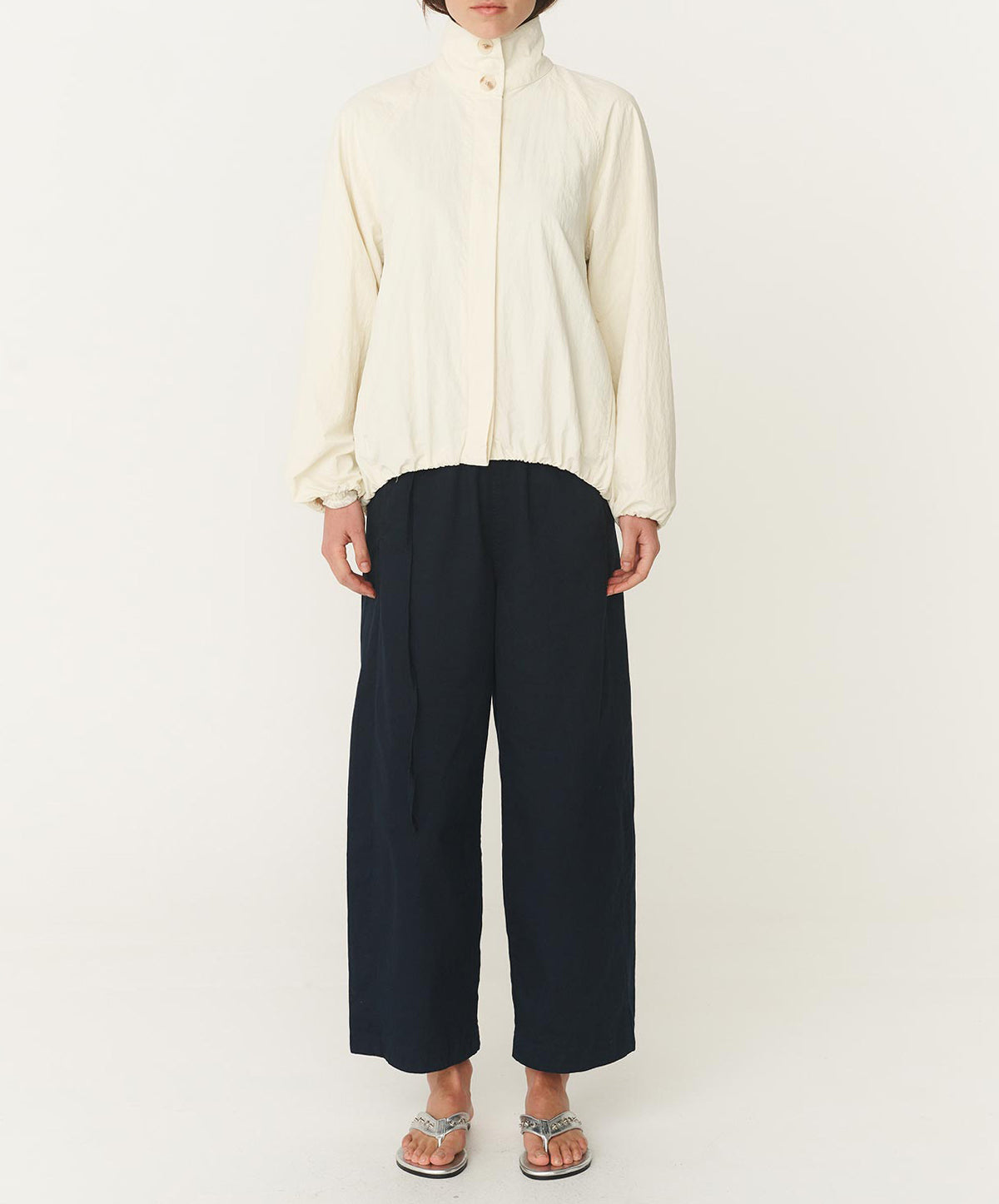 Soren Funnel Neck Bomber Jacket