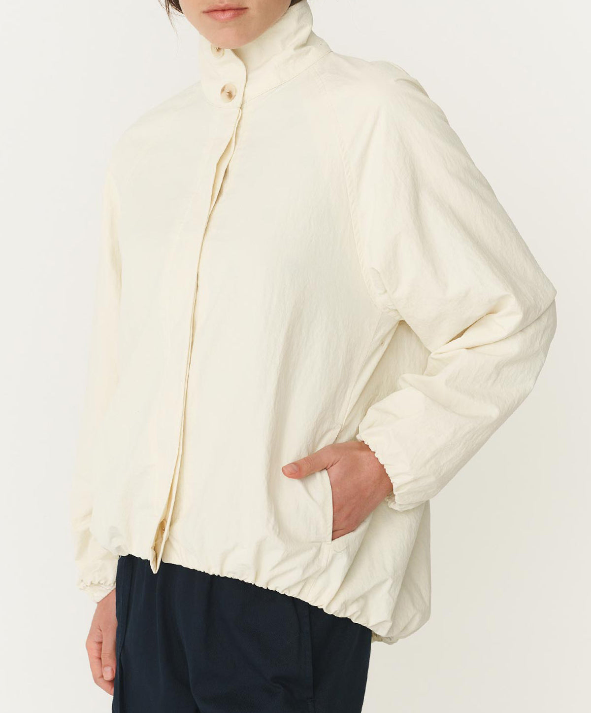 Soren Funnel Neck Bomber Jacket