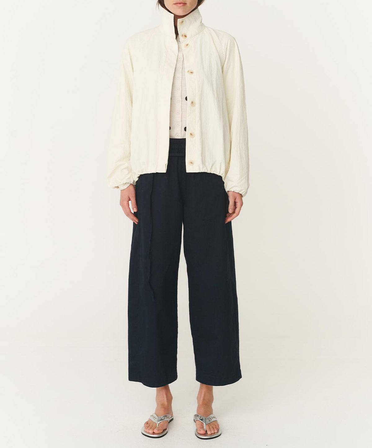 Soren Funnel Neck Bomber Jacket