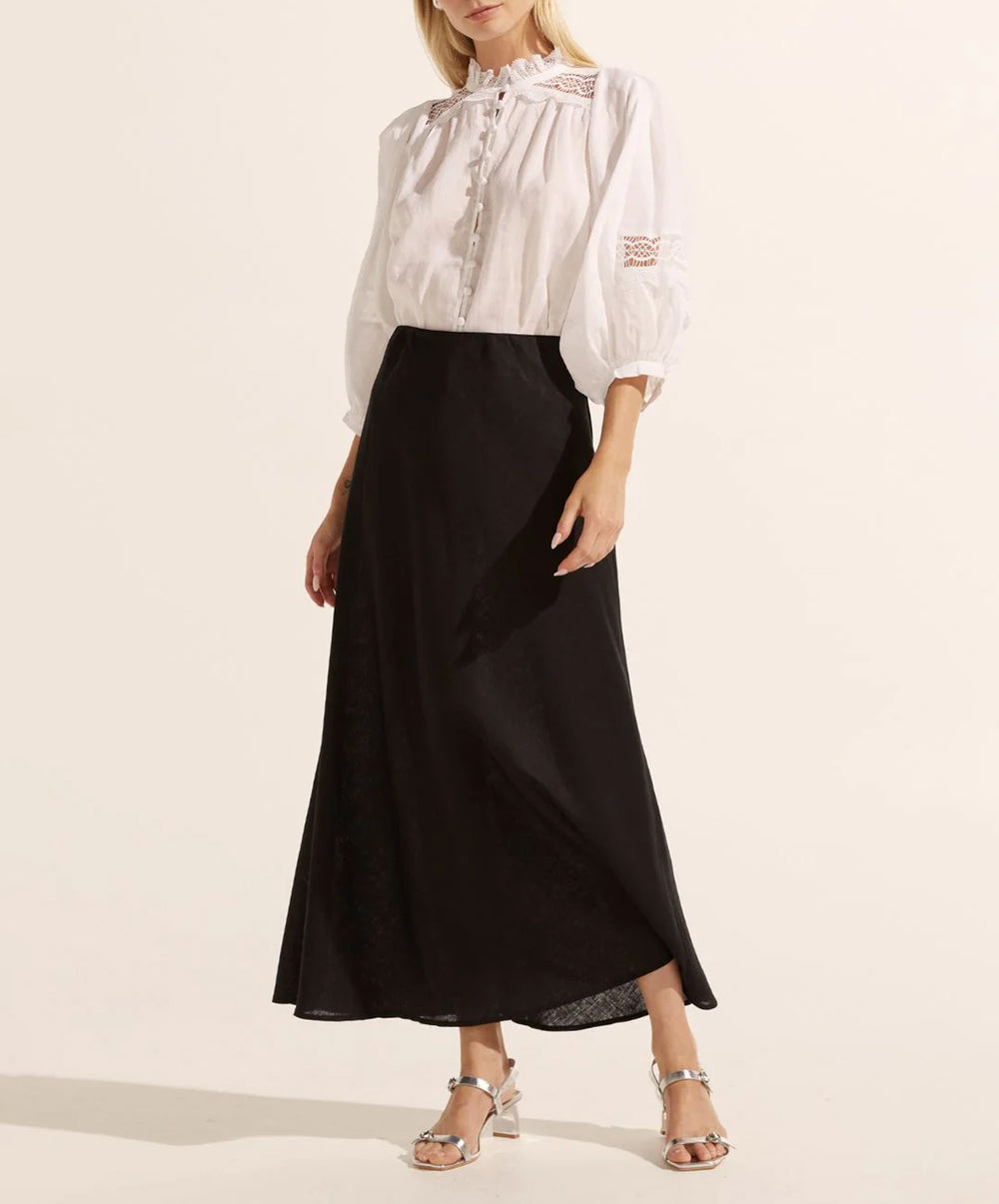 Blend Linen Skirt