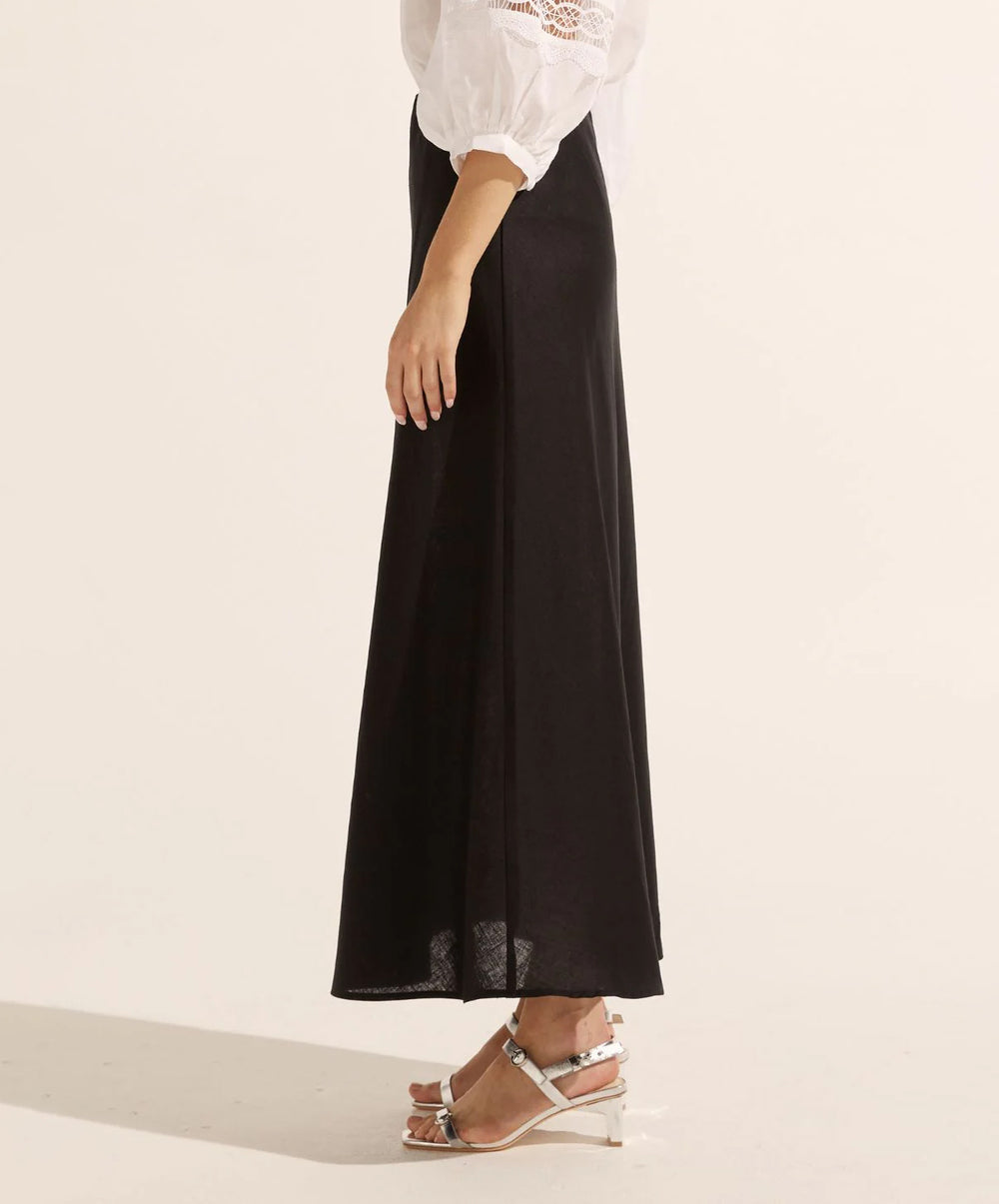 Blend Linen Skirt