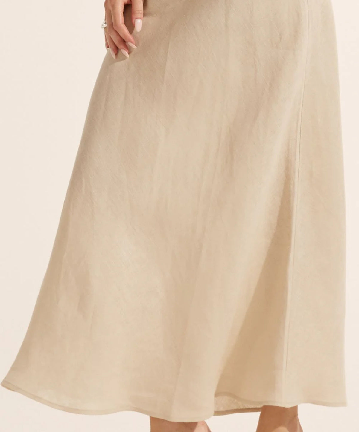Blend Linen Skirt